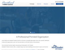 Tablet Screenshot of heartlandpreneed.com